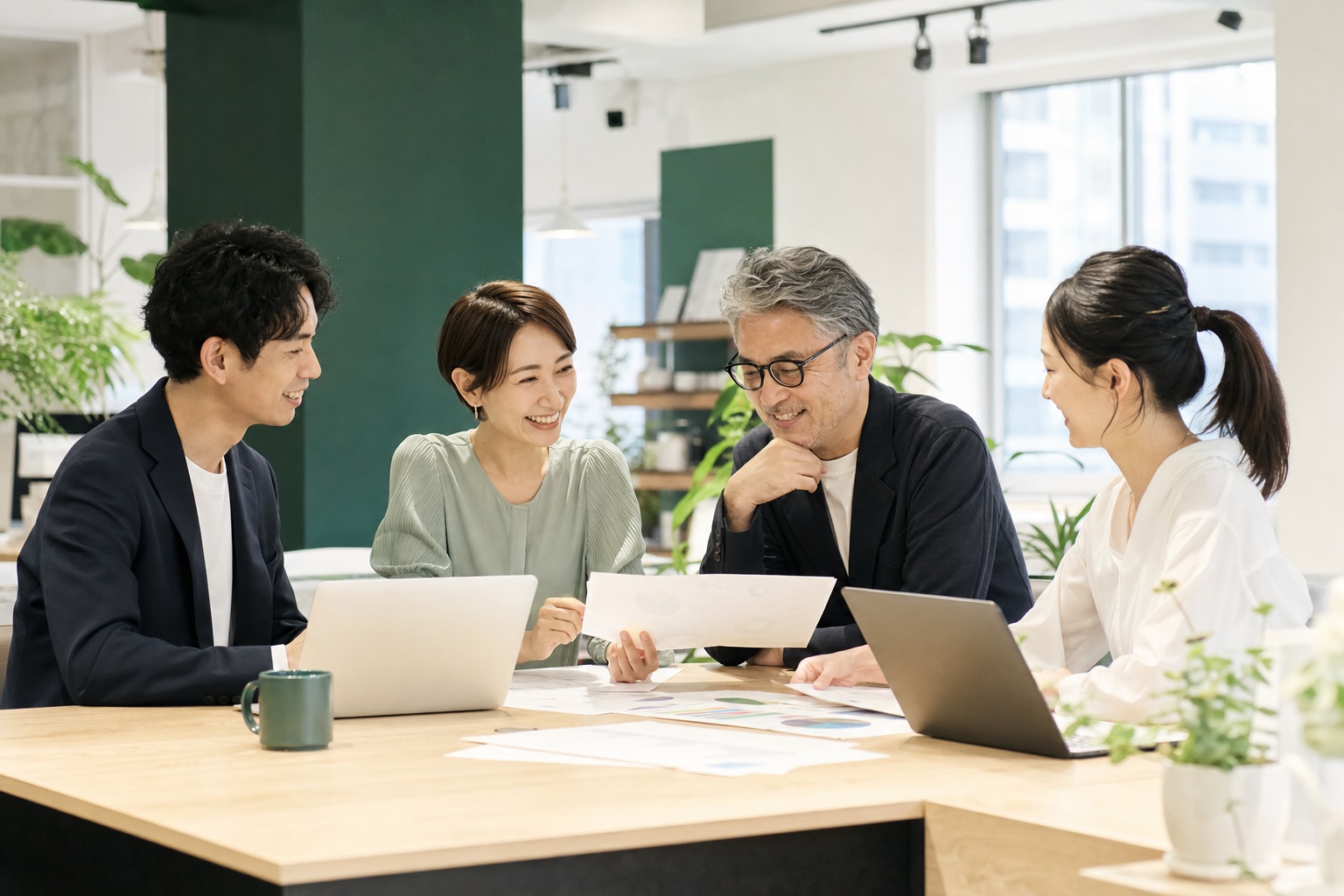中小企業の会社案内・採用サイトの制作イメージ